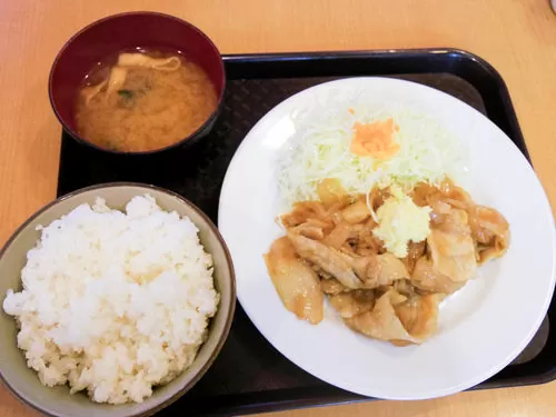 生姜焼き定食