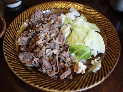 和牛バター焼き定食