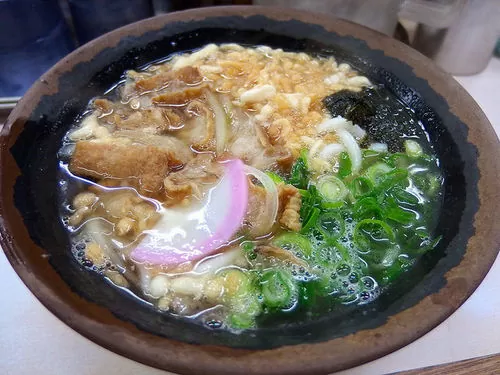 油かすうどん