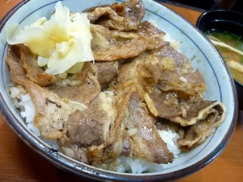 焼き牛丼