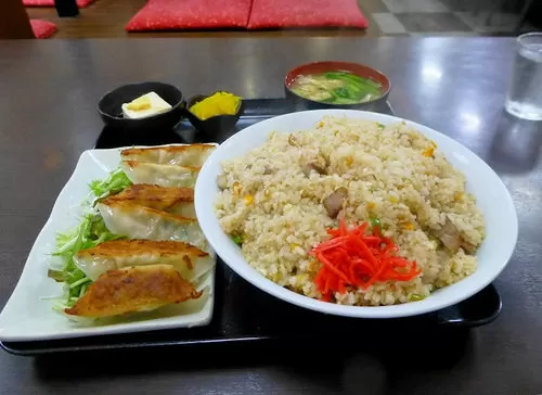 炒飯餃子セット