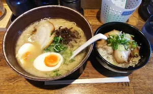 醤油ラーメン-味玉入り