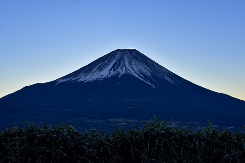 山梨からの富士山