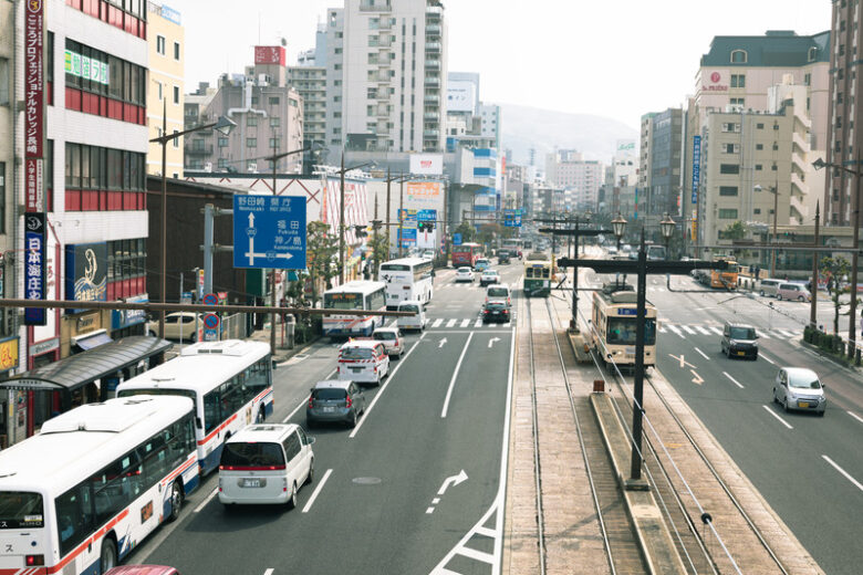 長崎駅前