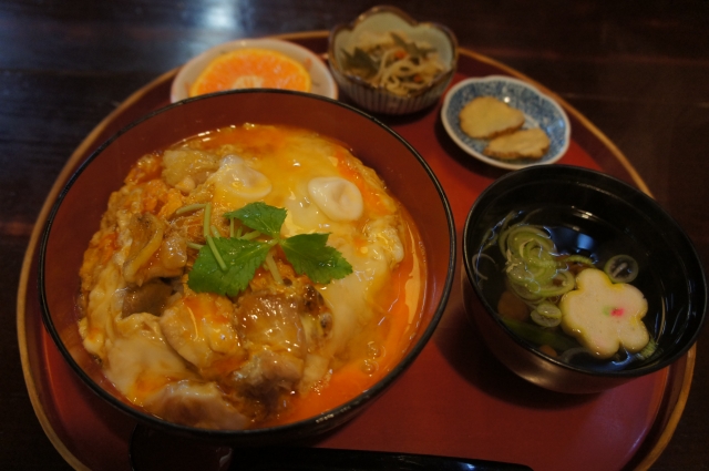 比内地鶏の親子丼