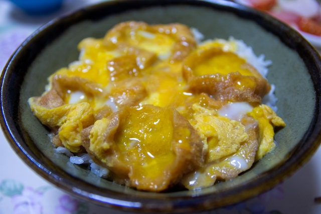 あぶら麩丼