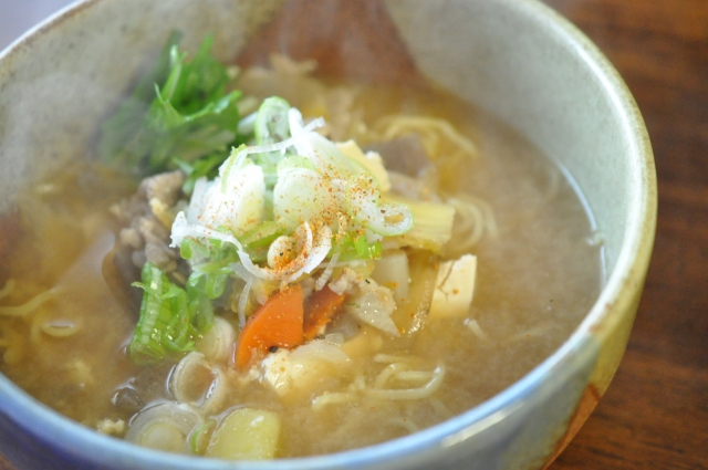 新潟の豚汁ラーメン