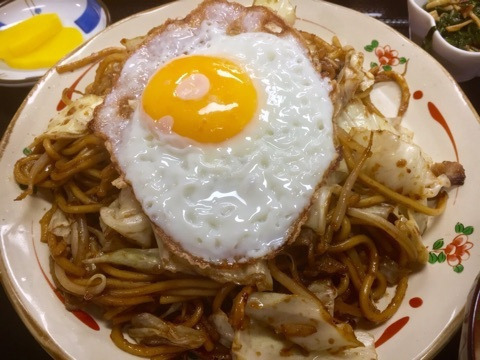 「あさぜん焼きそば定食」の画像２