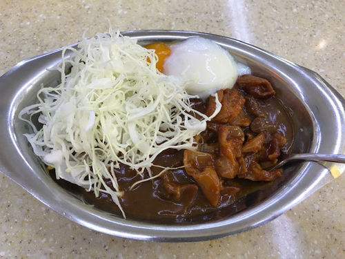 「こてっちゃんカレー ※ミニ＋温玉」の画像