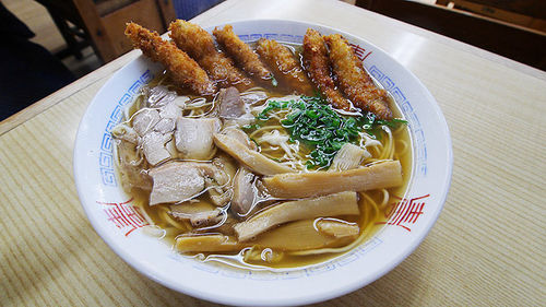 「しゃこラーメン」の画像