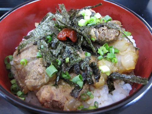 「なんこつ丼セット」の画像