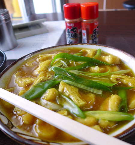 「カレーうどん あげ入り」の画像