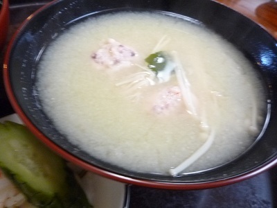 「白子ご飯ほか」の画像２