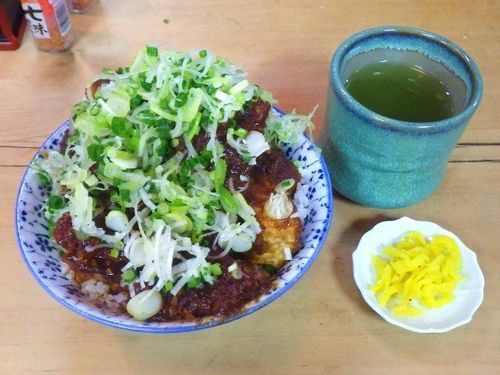 「元祖味噌カツ丼 大盛り＋ねぎ」の画像