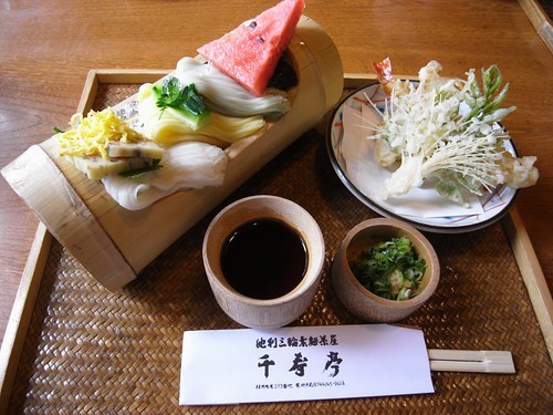 「冷やし素麺」の画像