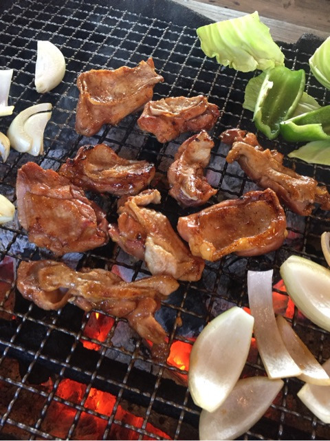 「地鶏炭火焼定食」の画像３