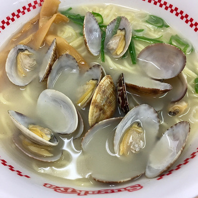 「あさりラーメン」の画像２