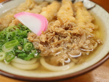 ごぼう天うどん３枚目