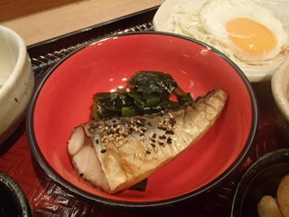 「さば炭火焼の朝定食」の画像２枚目