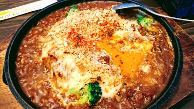 「キーマ焼きカレー」の画像２