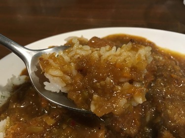 チキンカツカレー２枚目