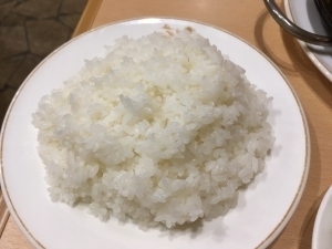 「激コスパのライス」の画像