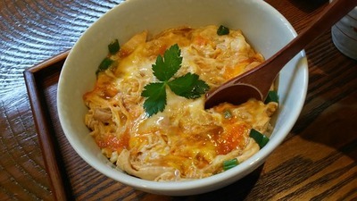 「水郷どりの親子丼」の画像３