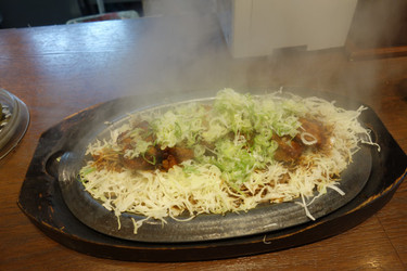 「鉄板ひれとんかつ定食」の画像２枚目