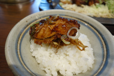 「鉄板ひれとんかつ定食」の画像３枚目